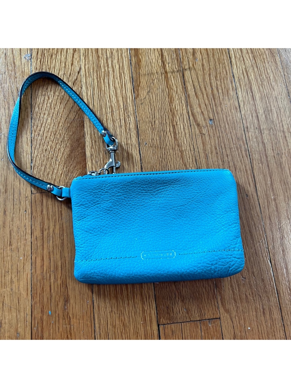 Vintage Y2K teal coach wristlet